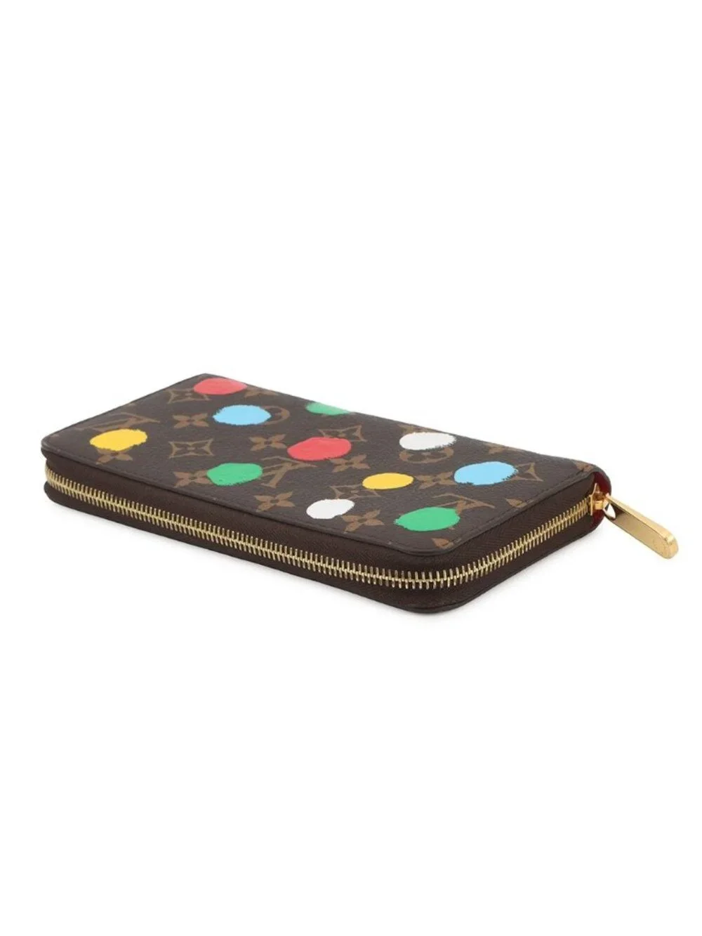 Louis Vuitton Wallet Monogram LV YK Zippy Yayoi Kusama